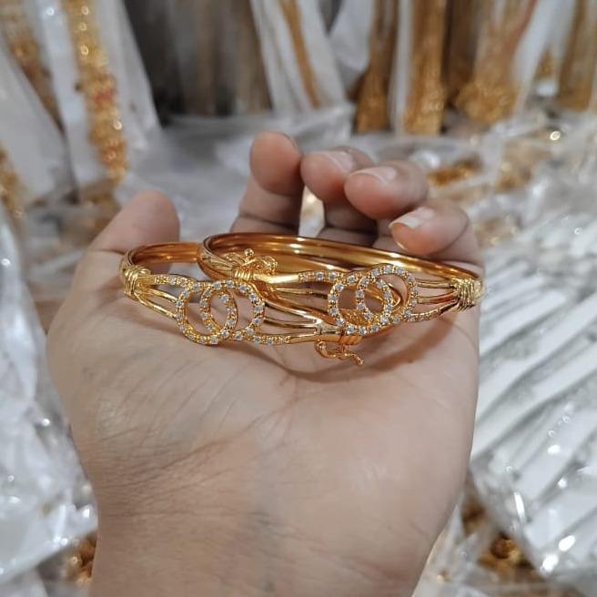Gelang Kolong B-IDH Xuping Emas Gold Wanita Dewasa Anti Karat Terbaru Realpict Alsize Mewah Simpel E
