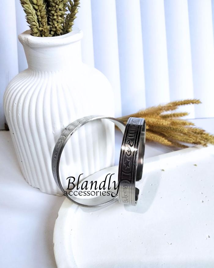 GELANG WAFAQ RAJAH SULAIMAN SIZE BAYI & ANAK STAINLESS STEEL MONEL