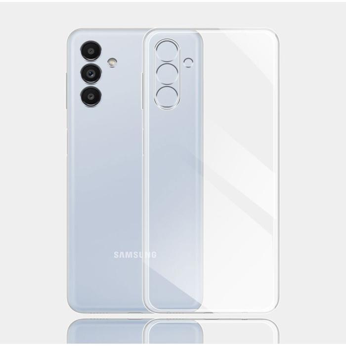 Case Samsung Galaxy M14 5G Softcase Silikon Transparant Cover Case Promo