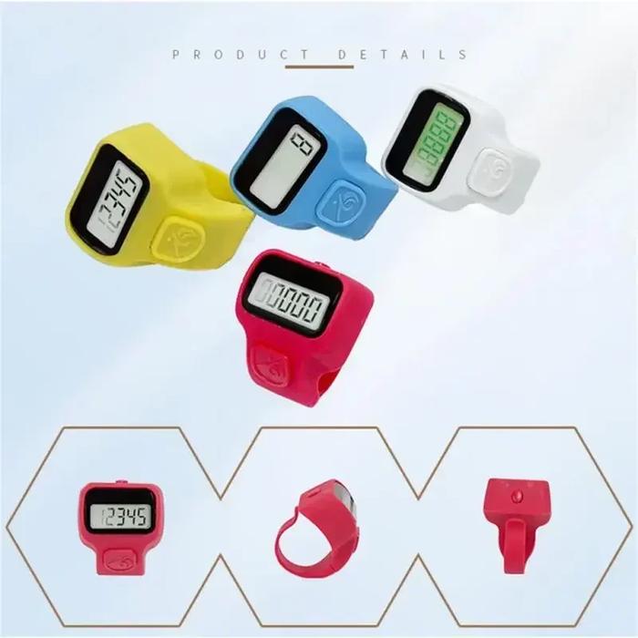 2024 Electronic Counter Unique Design Mini Ring Counting Electronic Counting Convenient Tool People