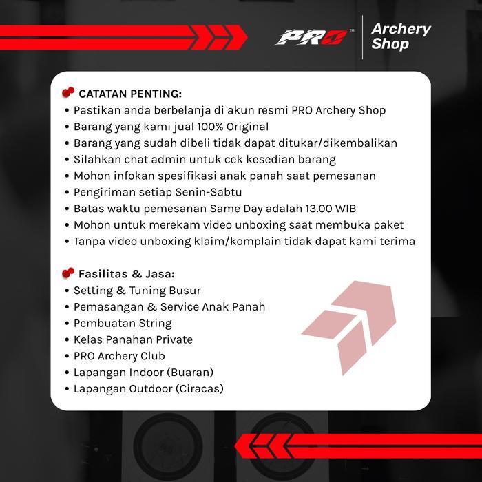 ARROW EASTON PROTOUR ALUMINIUM CARBON X10 PROTOUR | ANAK PANAH EASTON PROTOUR ALAT PANAHAN - Shaft O