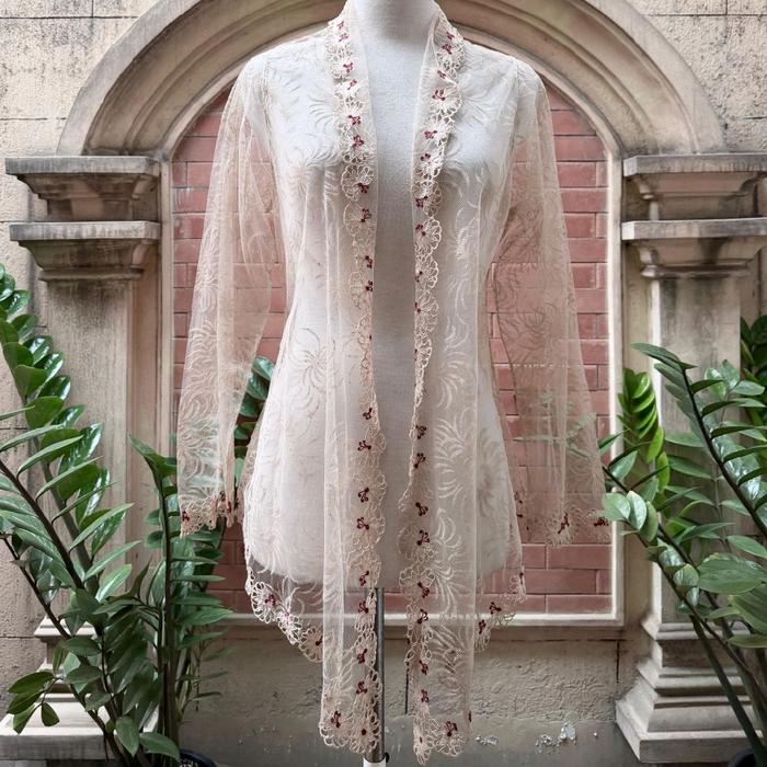 Rare Vintage Kebaya Opensoom Full Utuh | LD 92 |Code C8057