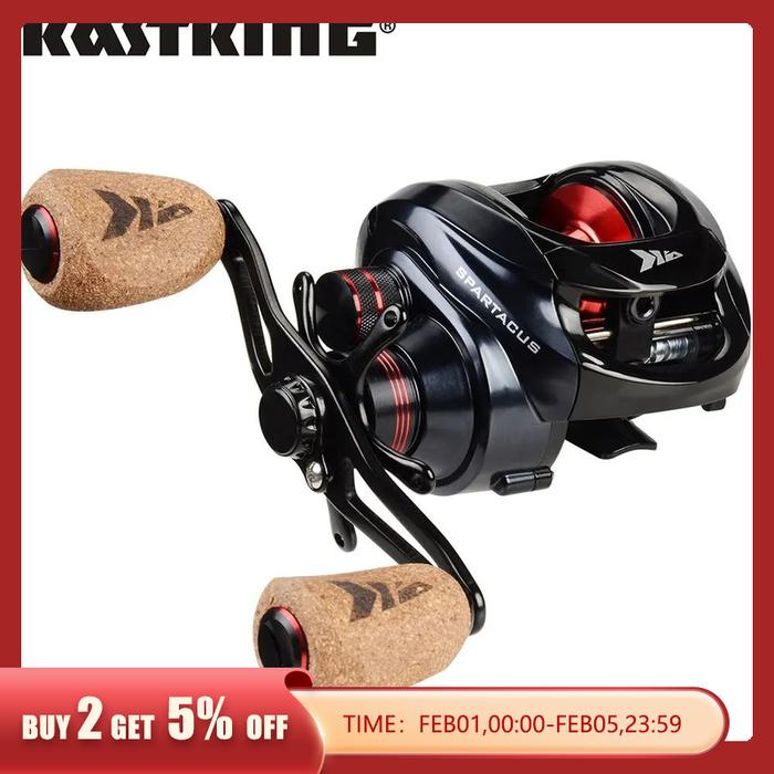 KastKing Spartacus Plus Baitcasting Reel Dual Brake System Reel 8KG