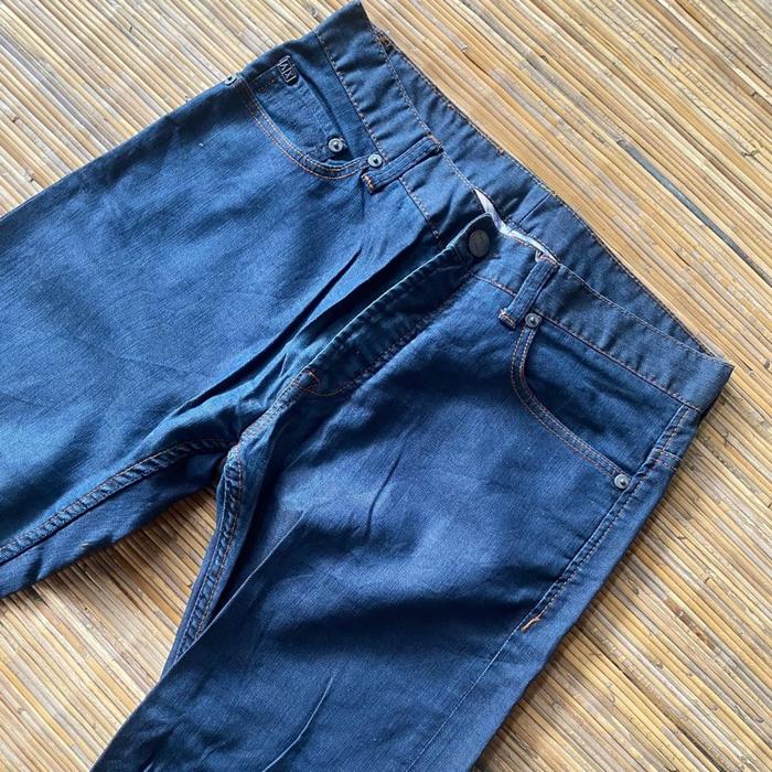Armani Exchange A|X Celana Panjang Denim Jeans Pants Biru Blue Second