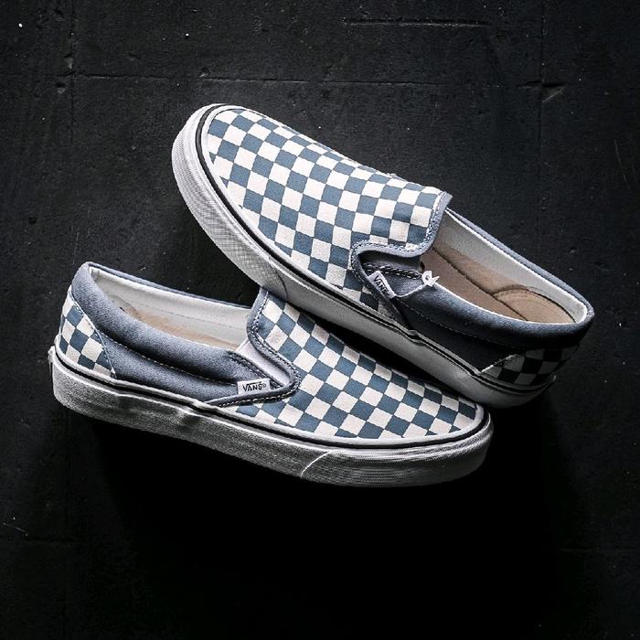 Vans Slip On Classic Blue Mirage Original