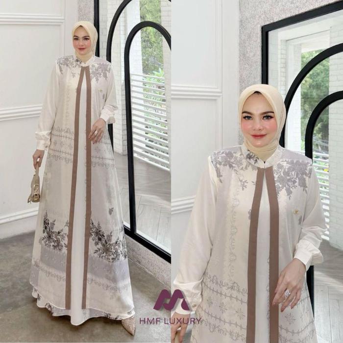 New Sesha Dress 2 In 1 Vol 5 By Hmf Luxury/Gella Dress//Gamis Mewah//Hmf Luxury//Gamis Kondangan