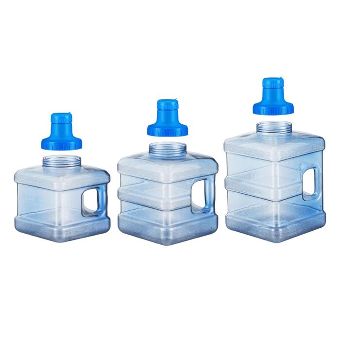 Mineral Water Barrel Water Bucket Square Water Bottle with Detachable