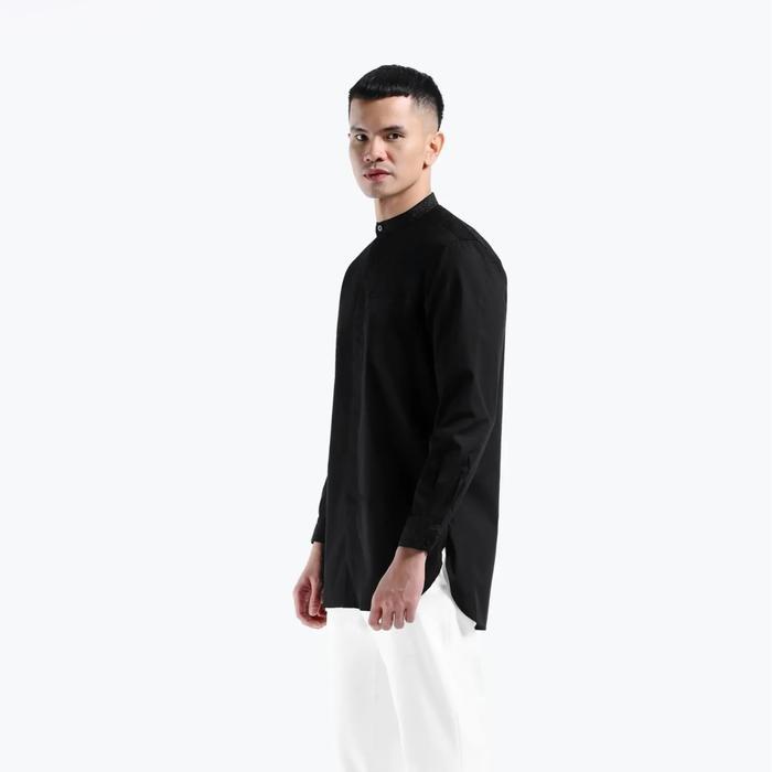 Heymale Nozan Kurta Baju Koko Pria Lengan Panjang