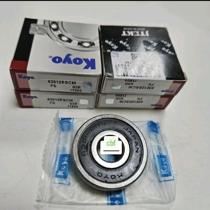 BALL BEARING 6301 2RS KOYO