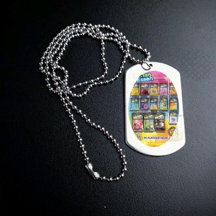 Kalung Titanium Costum JR Esseh 1 Pack Anti Karat
