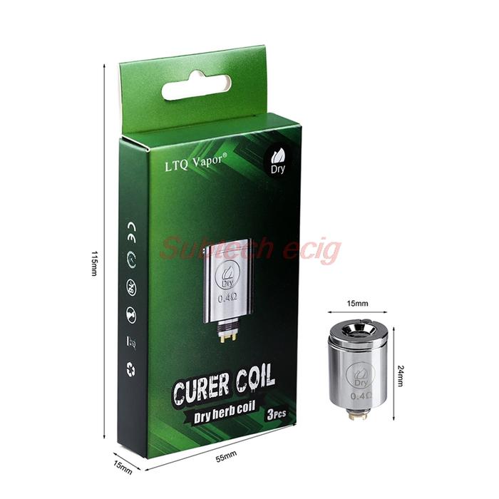 LTQ Vapor Curer Replacement Coil 3 Styles for Dry Herb Wax Thick Oil