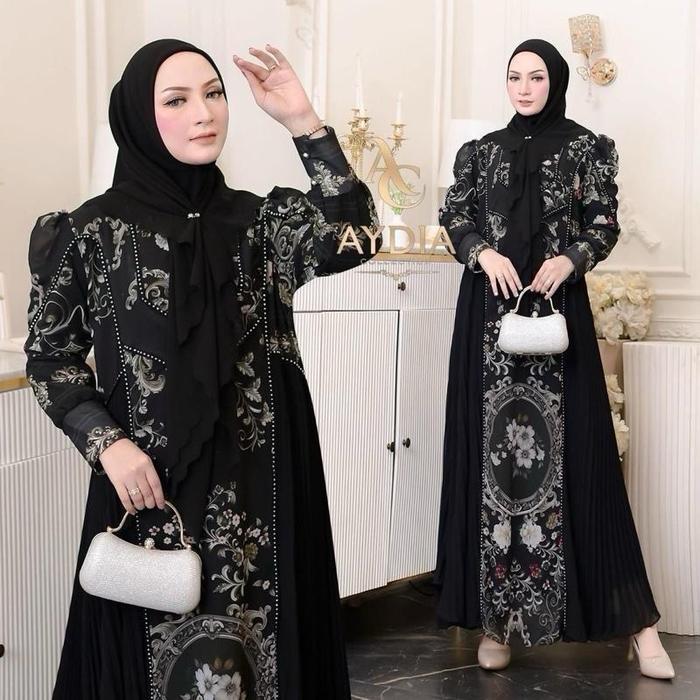 Gamis gamis cantik set scraf RJ