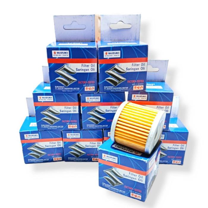 Grosir (10 PCS) Filter Oli Saringan Oli Satria Fu Old Karbu Smash Shogun Titan Suzuki SGP