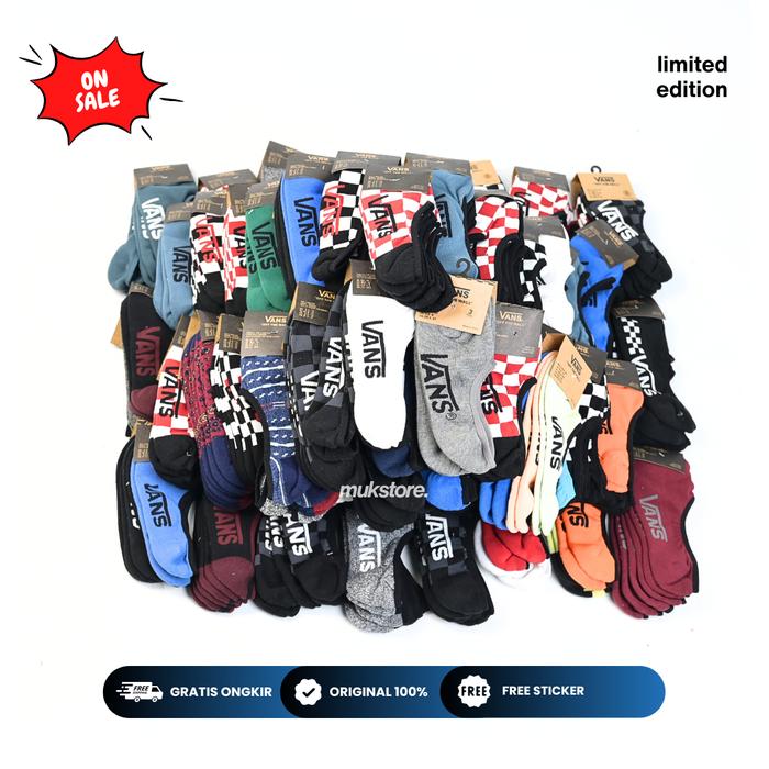 Kaos Kaki Vans Hidden Socks Original (Limited)