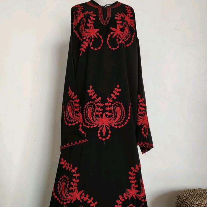 renda ABAYA BLUS ARAP SIZE L DEWASA - mukena abaya sholat
