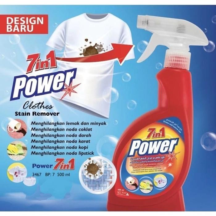 MY WAY Pembersih noda , power Red 7 in 1 buat noda oli, kecap, tanpa bilas tanpa cuci aman