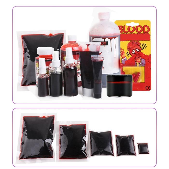 Darah Palsu Untuk Halloween Prank Pesta Karnaval / Darah Palsu Mainan Prank 5 Ml