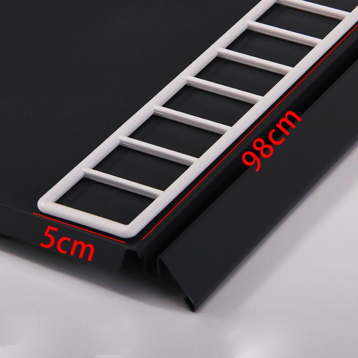 3 Pcs Pagar Rak Stopper Pagar Rak Toko Pagar Rak Gondola Pembatas Rak Minimarket Label Harga Untuk R