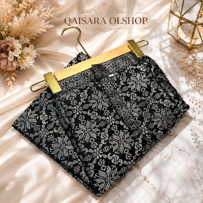 Rok songket melayu / songket span palembang / outfit kondangan / rok bawahan kebaya / rok songket pi