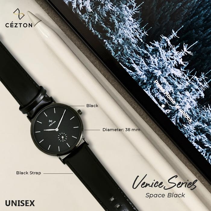 VENICE SERIES Space Black | Jam Tangan Cezton