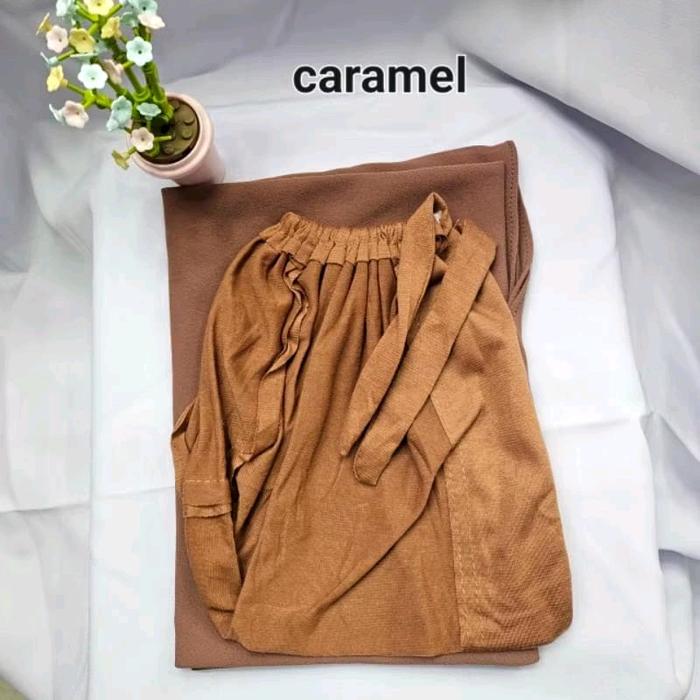 Hijab Instan Segitiga Inner/Ciput Ceruty Babydoll by Mesya kerudung Muslim