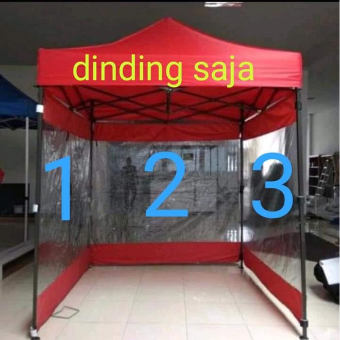 tirai/tutup samping tenda uk. 2x3