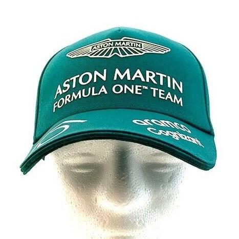Aston Martin F1 2022 Sebastian Vettel Driver Cap Sponsor. Topi Unisex