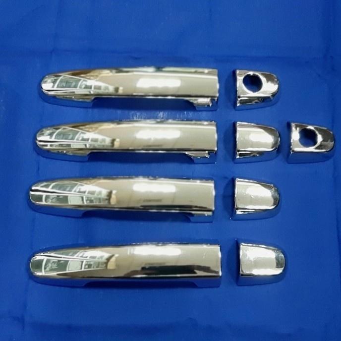 COVER HANDLE PINTU CHROME MOBIL TOYOTA VIOS / LIMO 2005-2012 DISKON
