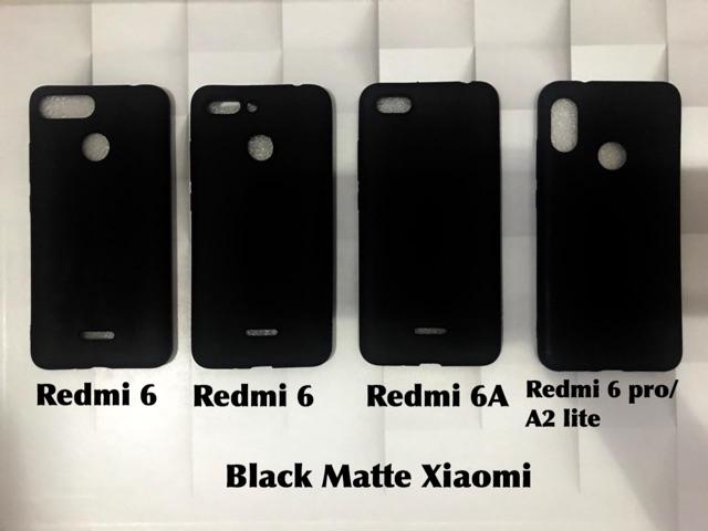 Black matte Xiaomi Redmi 3/4A/4X/5A/plus mi 8 A1 note 2/3/4/5a prime/5 pro/6/7 S2 6 6A 3s F1 poco