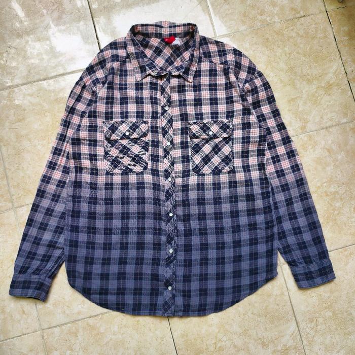 HnM Kemeja Flannel Tartan