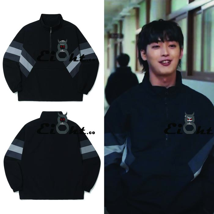 Halfzip Jacket Nam Seung Sik One High School Hero | Jacket Vintage Outfit Drama Korea