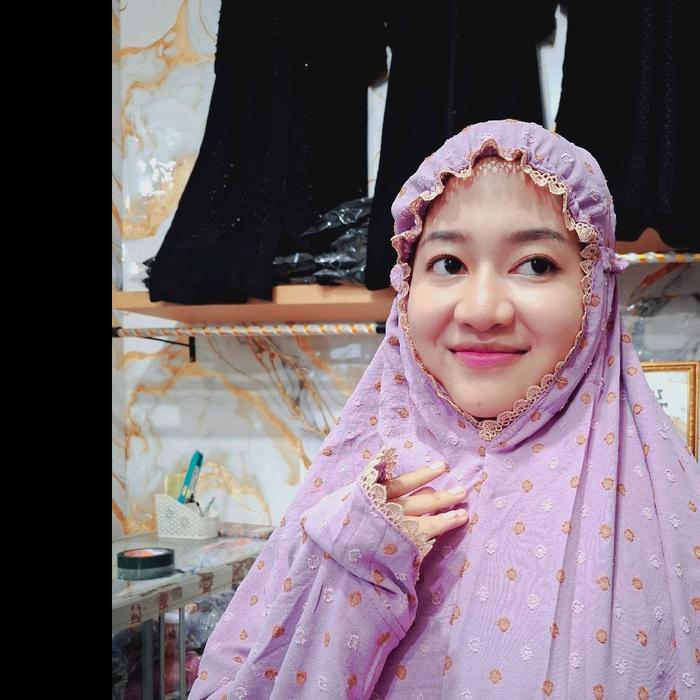 MUKENAH URAGIRI CRINCLE TERUSAN DEWASA Crinkle Airflow