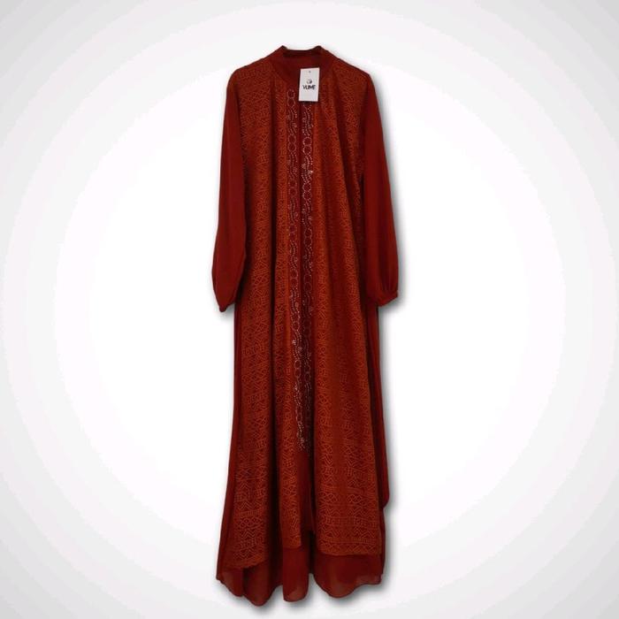 Gamis Brukat Model Terbaru ( Gamis Brukat)