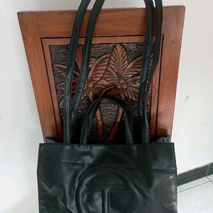 TELFAR SHOPPING BAG MEDIUM Tote selempang kuliah kerja laptop