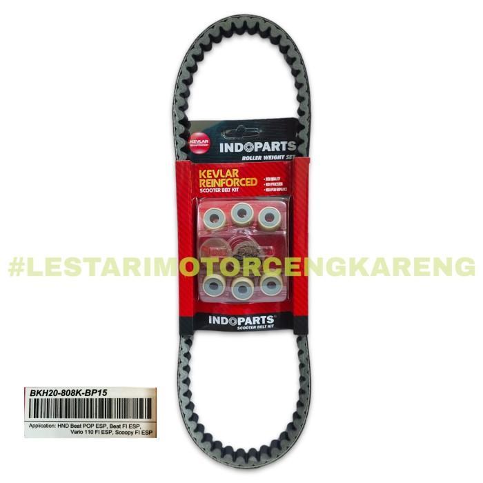 VANBELT BEAT FI ESP POP VARIO 110 ESP 2016-2019 INDOPART SET ROLLER T1