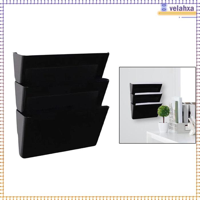 (Velahxa) Rak Gantung Organizer File / Dokumen / Buku / Kertas Model