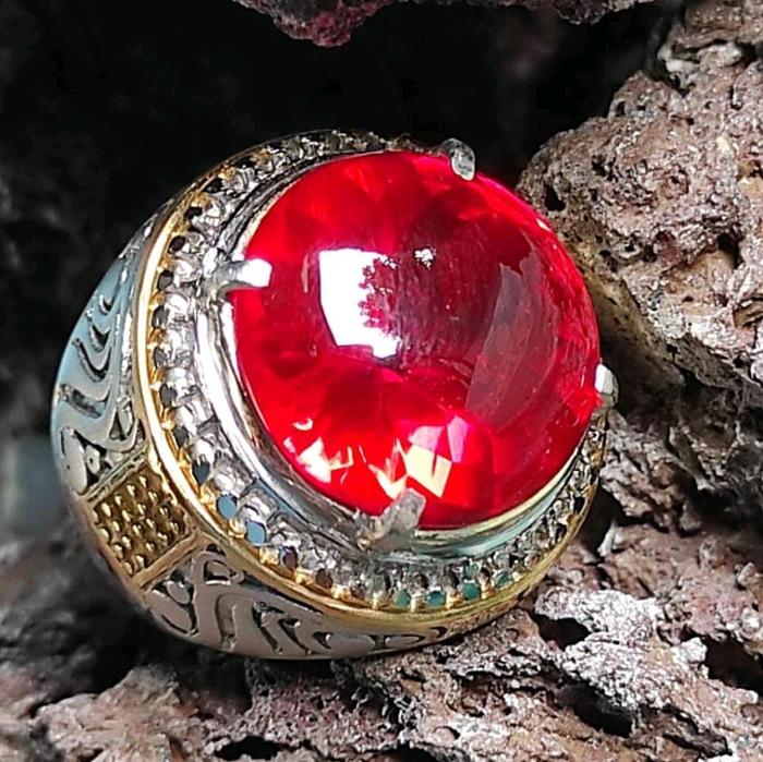 batu cincin fire oval jumbo