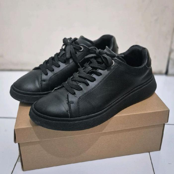 Aldo Sneakers Sepatu Hitam Casual Formal & Non Formal Shoes untuk Pria dan Wanita