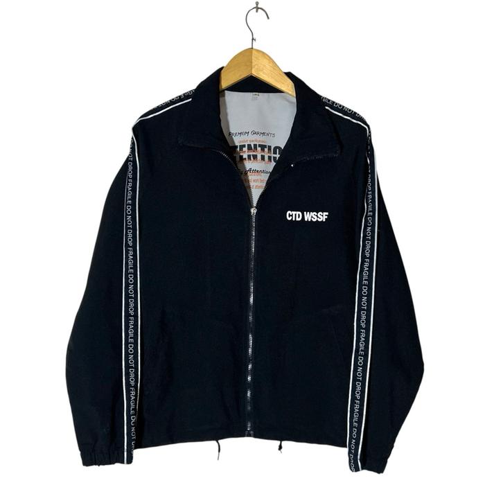 Jaket korean attention Black Original