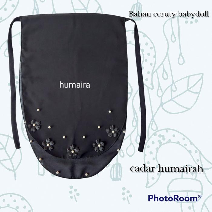 CADAR HUMAIRAH CADAR TALI 2 LAYER CADAR TALI 2 LAYER MOTIF CADAR WALIMAH Ceruty Muslim Jilbab Jilbab