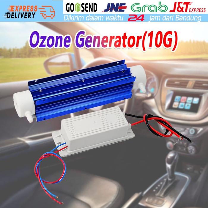 220V 10G/H Ozone Generator Tube Water Tabung Air Purifier Water 10000mg Disinfection Water Purifier
