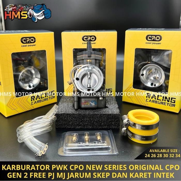 KARBURATOR KARBU CARBURETOR CPO PWK 24 26 28 30 32 34 CPO GEN 2 NEW MONSTER SERIES KARBU PWK KOTAK C