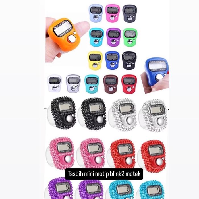 TASBIH DIGITAL MUSLIMAH/TASBIH DIGITAL MINI WARNA RANDOM/TASBIH MINI BLINK BLINK/TASBIH HITUNG