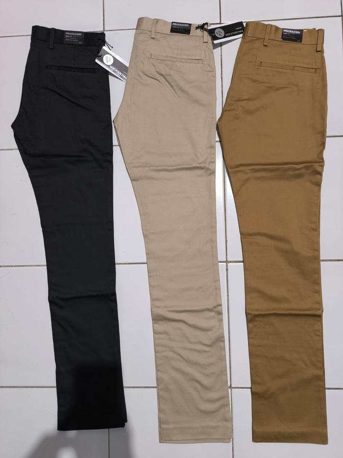 celana panjang Pria formal bahan long pants THE EXECUTIVE 1-LPNBSC516O014  PRODUCER Skinny Fit size 