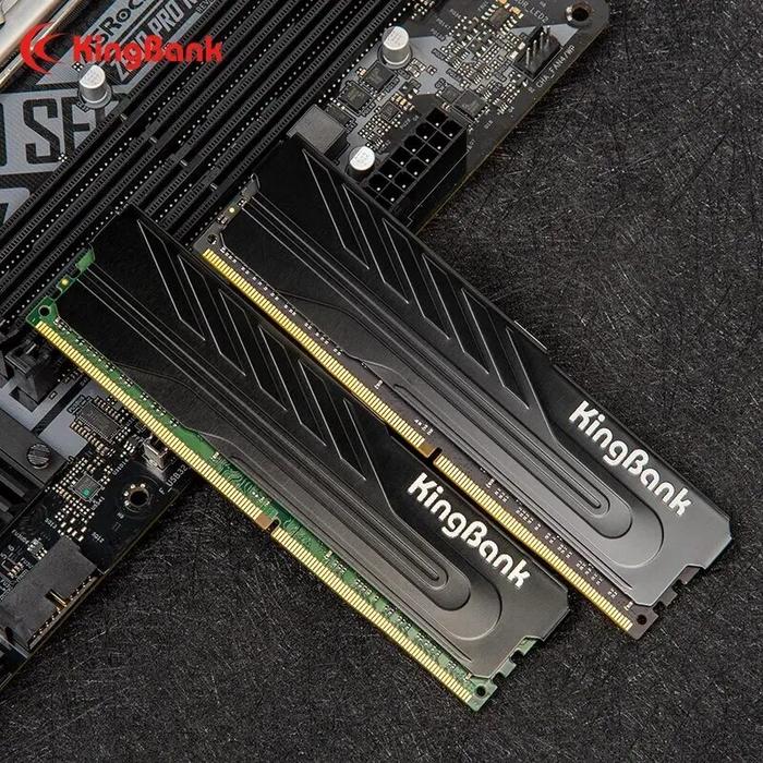 KingBank RAM DDR4 8GB 16GB 2666MHz 3200MHz 3600MHz XMP Memory Intel Heatsink Desktop Memory Support 