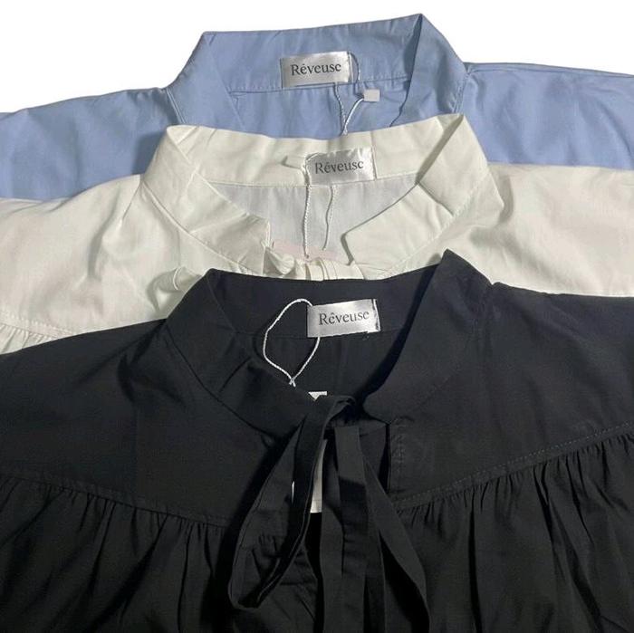 Eclat Tie Blouse with the elegant style and fresh