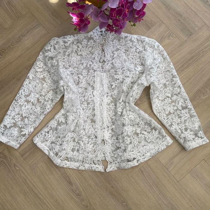 Baju Kebaya Jumbo Bahan tile bordir