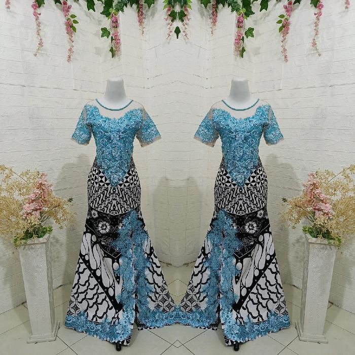 DUYUNG BATIK STREET PAYET ROK BELAH // Dress batik // gaun pesta Cantik