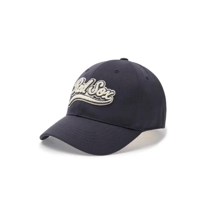 COSEY Varsity Cursive Boston Red Sox Ball Cap Charcoal Grey
