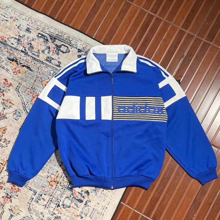 Tracktop Adidas Vintage Cotton 90s Good Condition